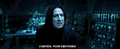 control your emotions severus snape