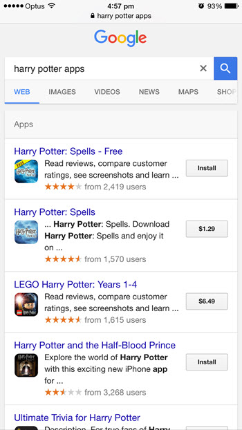 google-app-pack-results-ios-device