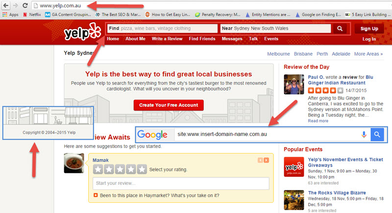 Determining the quality of local business directory sites