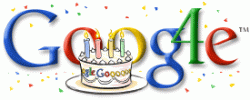google's birthday