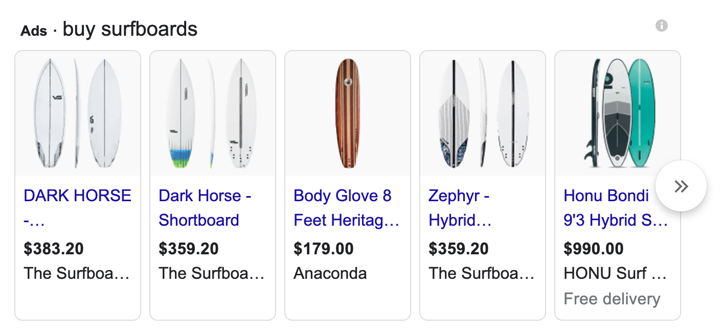 surfboards